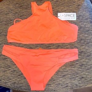 New Ladies L*Space 2 pc Med Bathing Suit, Sorbet